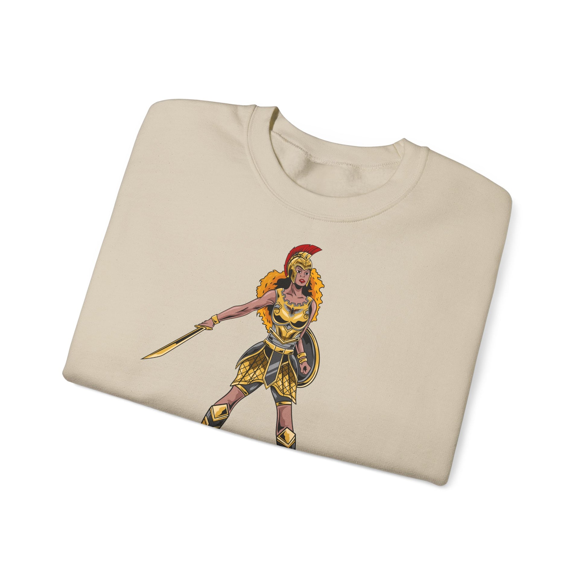 Folded sand Inspirational The Woman of Faith sweatshirt from The Original