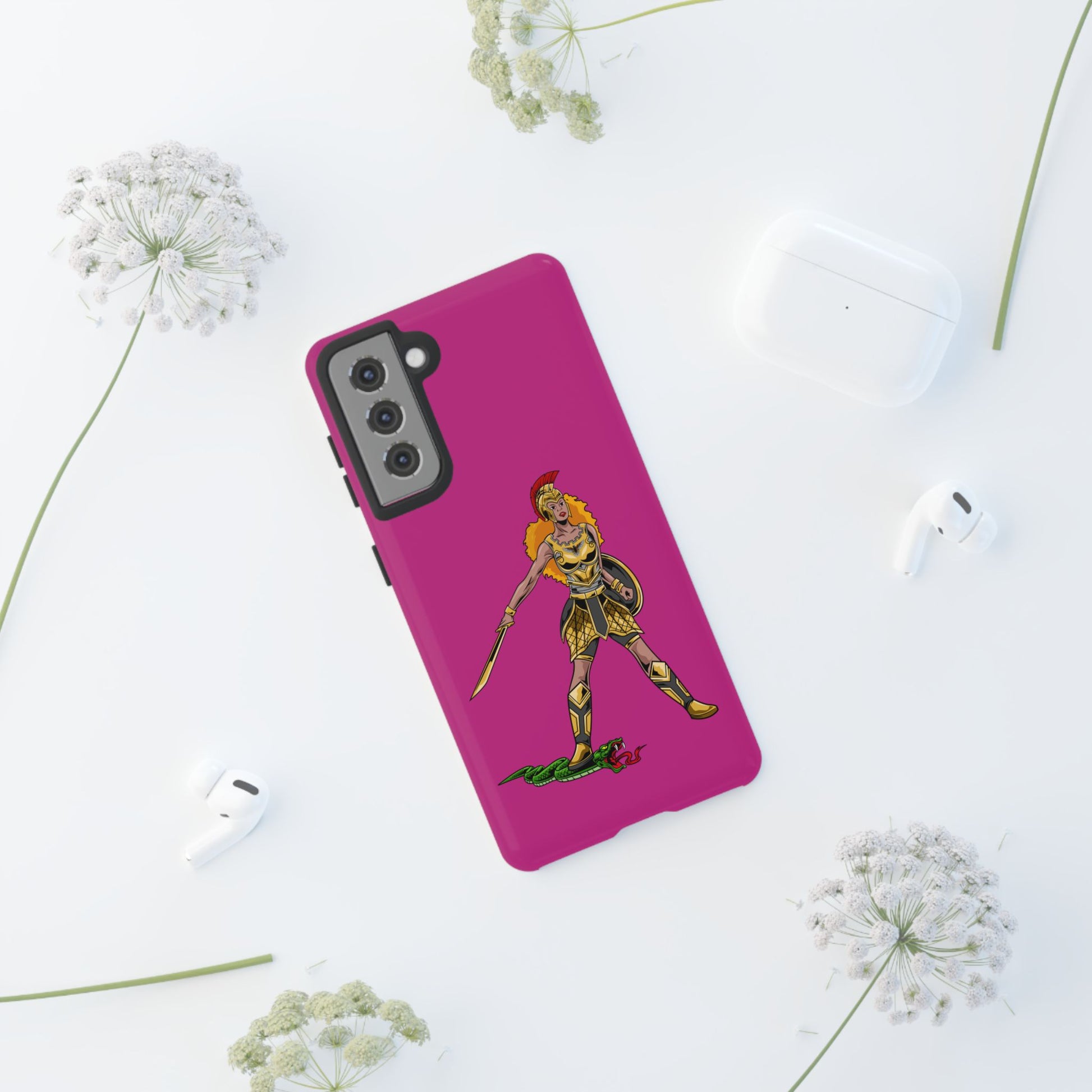 Faith-based pink phone case for women – spiritual strength and daily encouragement