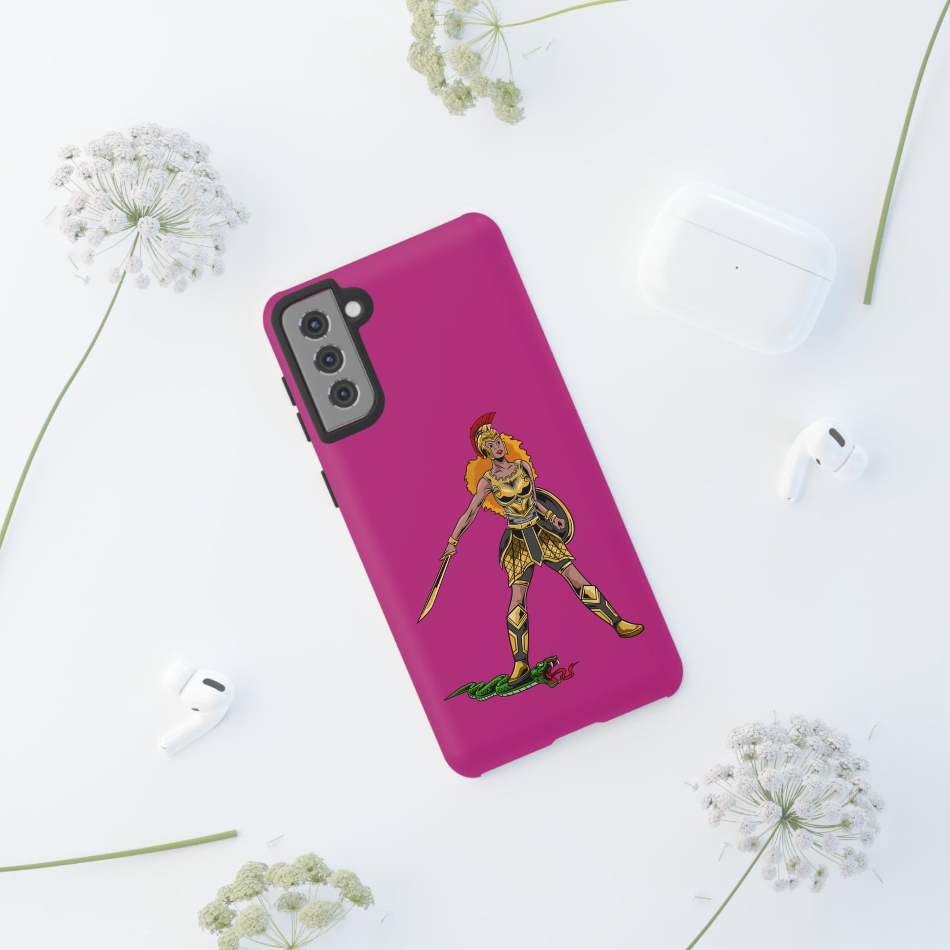 Faith-based pink phone case for women – spiritual strength and daily encouragement