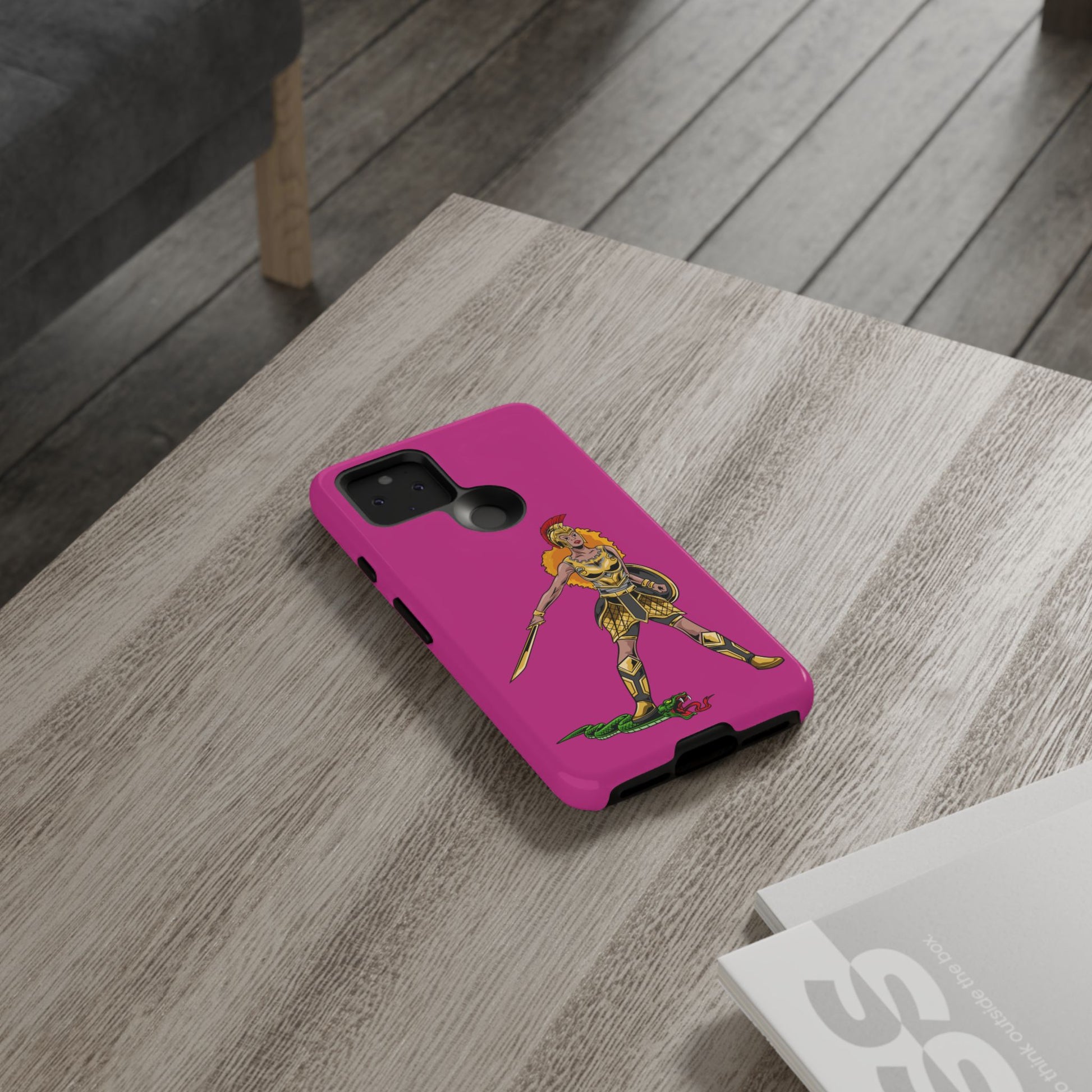 Faith-based pink phone case for women – spiritual strength and daily encouragement
