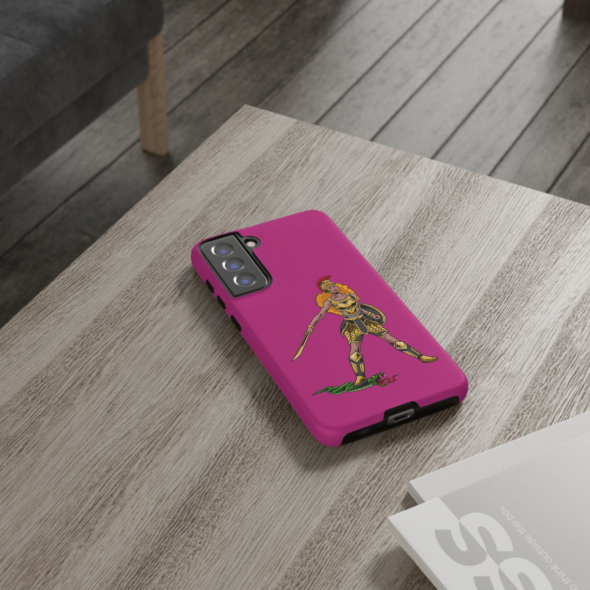 Faith-based pink phone case for women – spiritual strength and daily encouragement