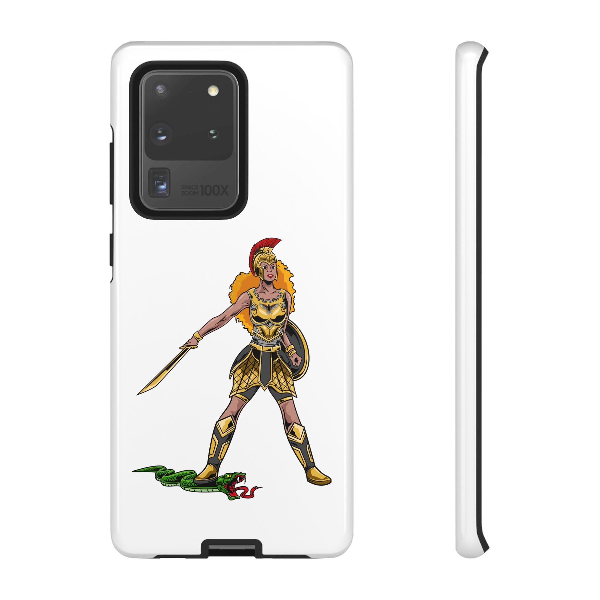 Elegant white phone cover with faith-inspired message for women of God from The Original