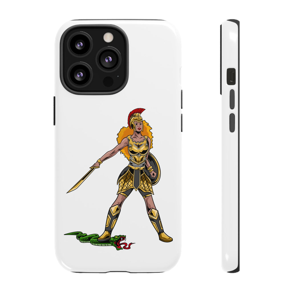 The Woman of Faith case – Christian gift for women, slim protective white cover