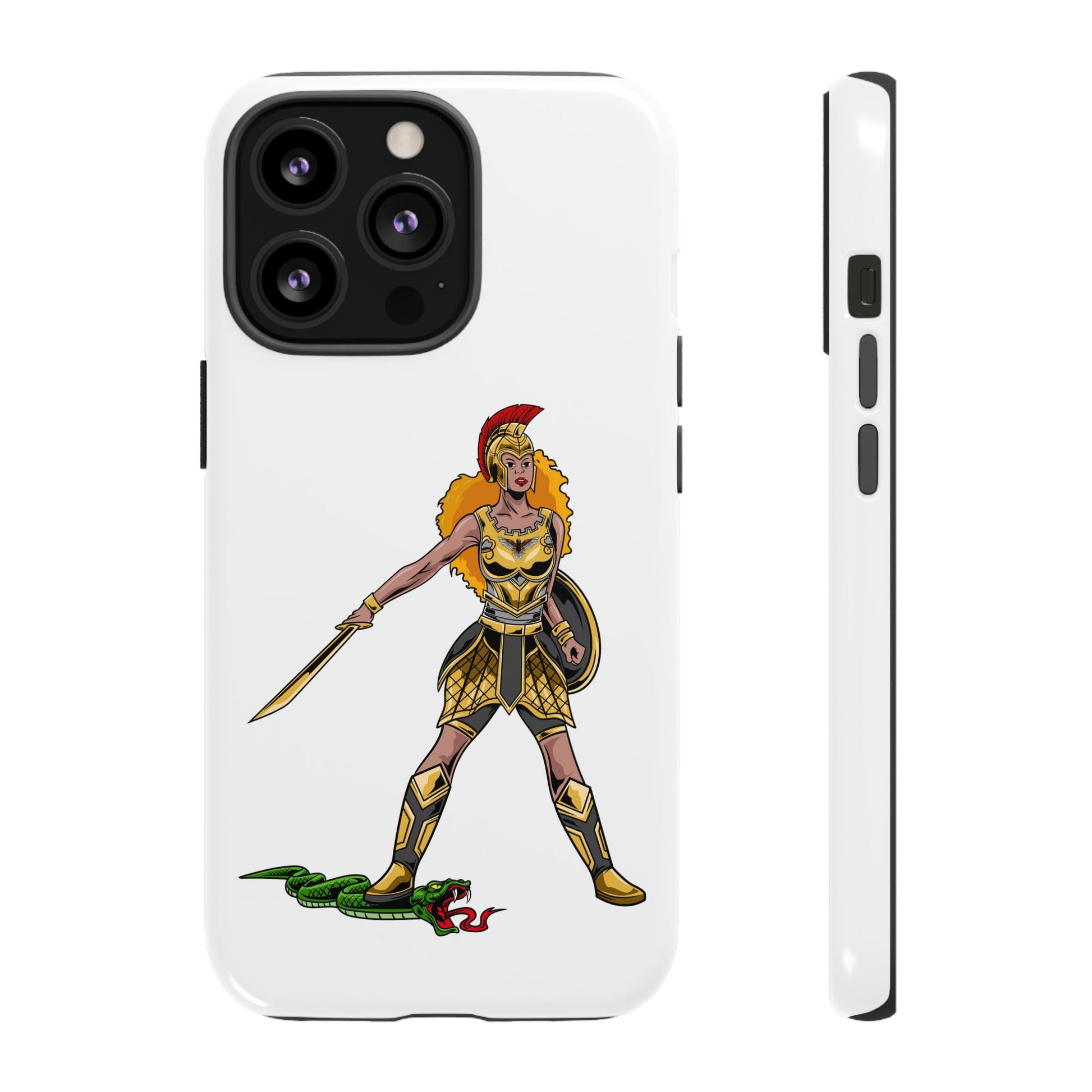 The Woman of Faith case – Christian gift for women, slim protective white cover
