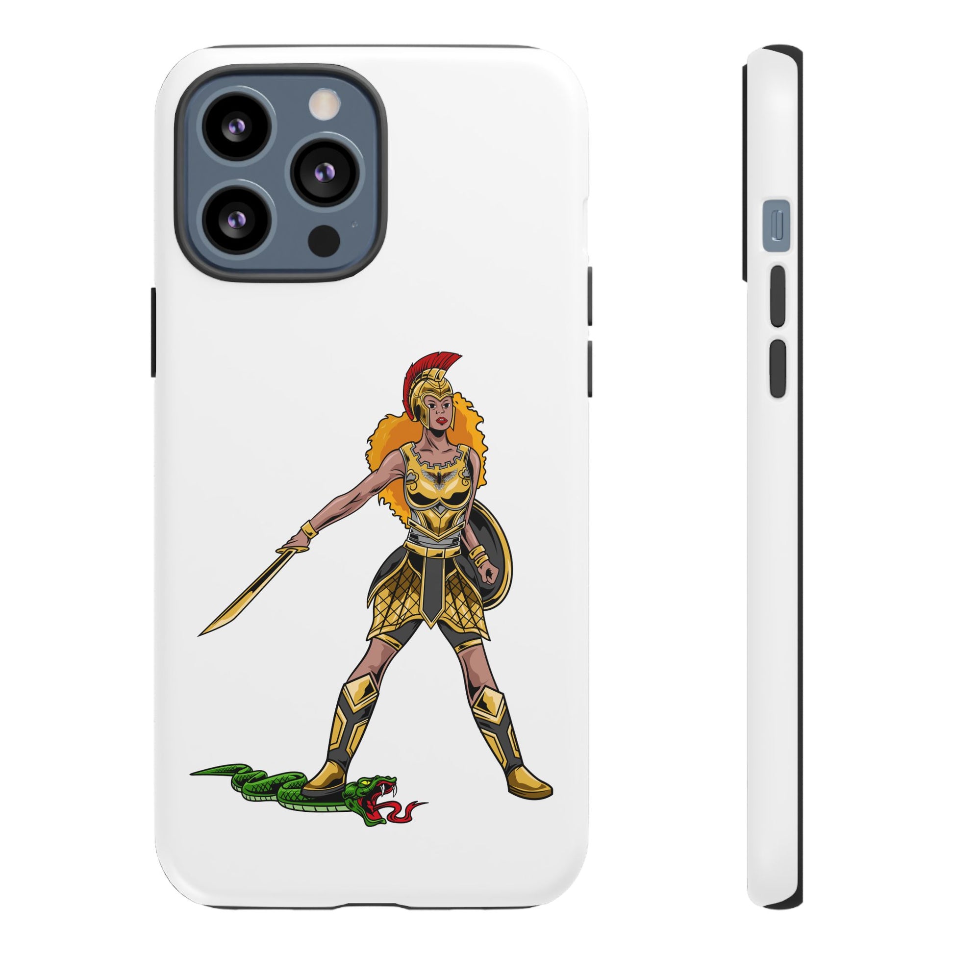 The Woman of Faith case – Christian gift for women, slim protective white cover