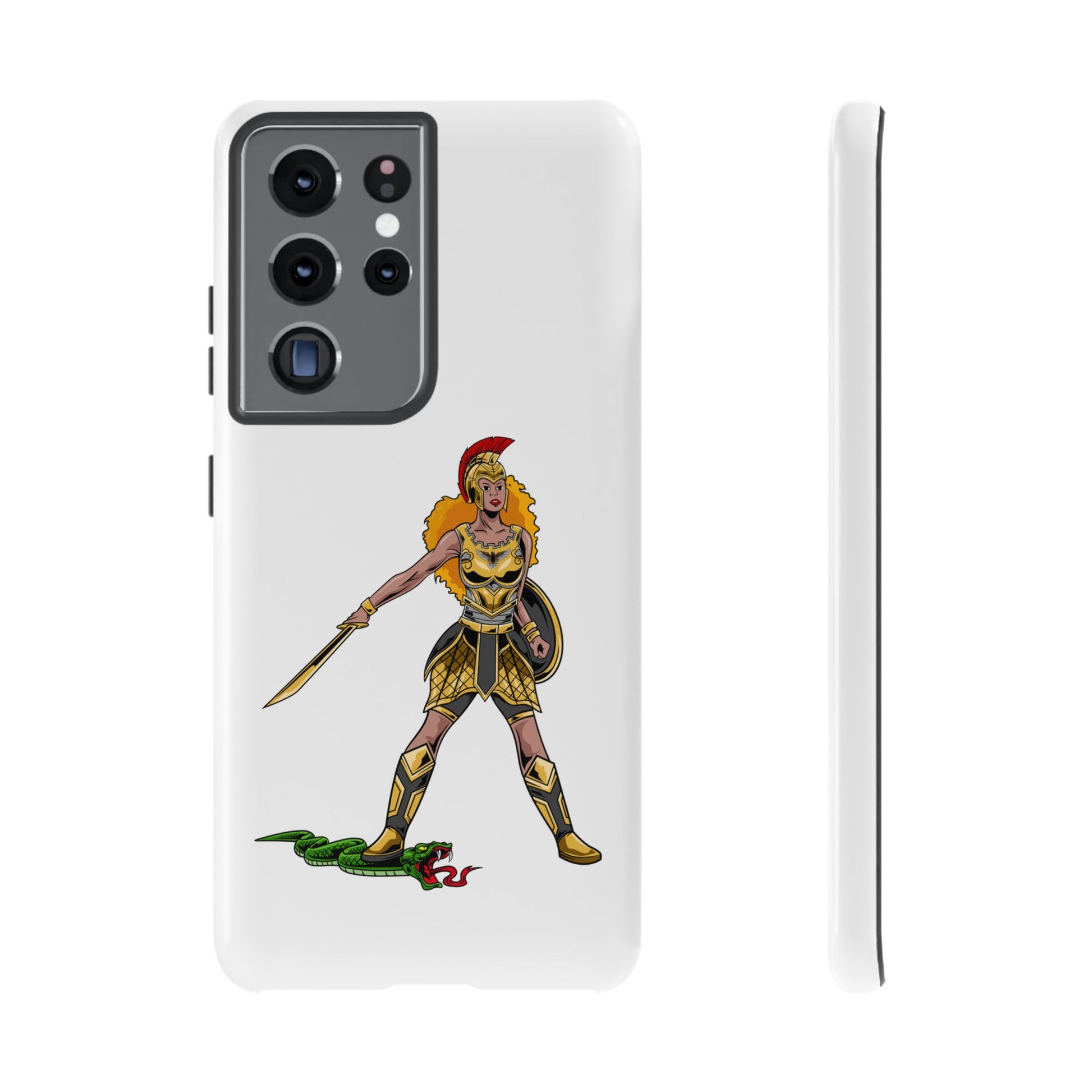 The Woman of Faith case – Christian gift for women, slim protective white cover
