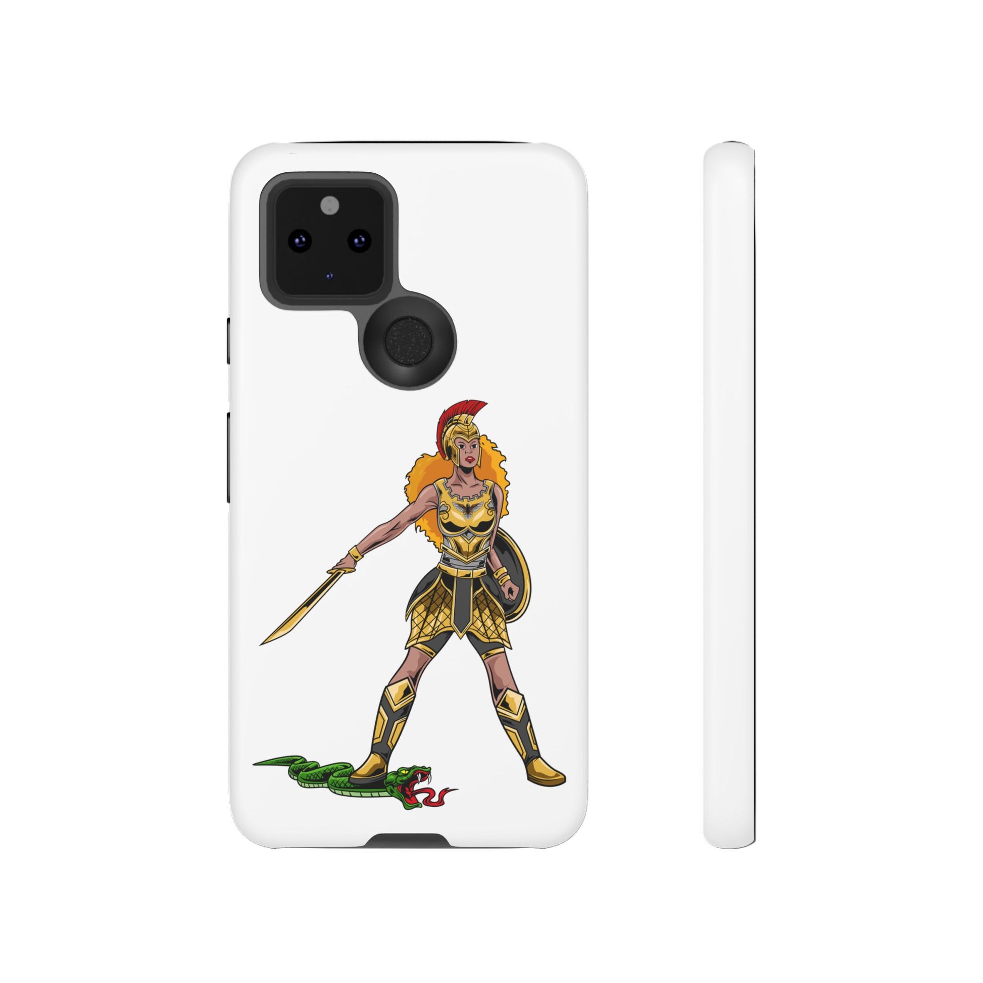 The Woman of Faith case – Christian gift for women, slim protective white cover