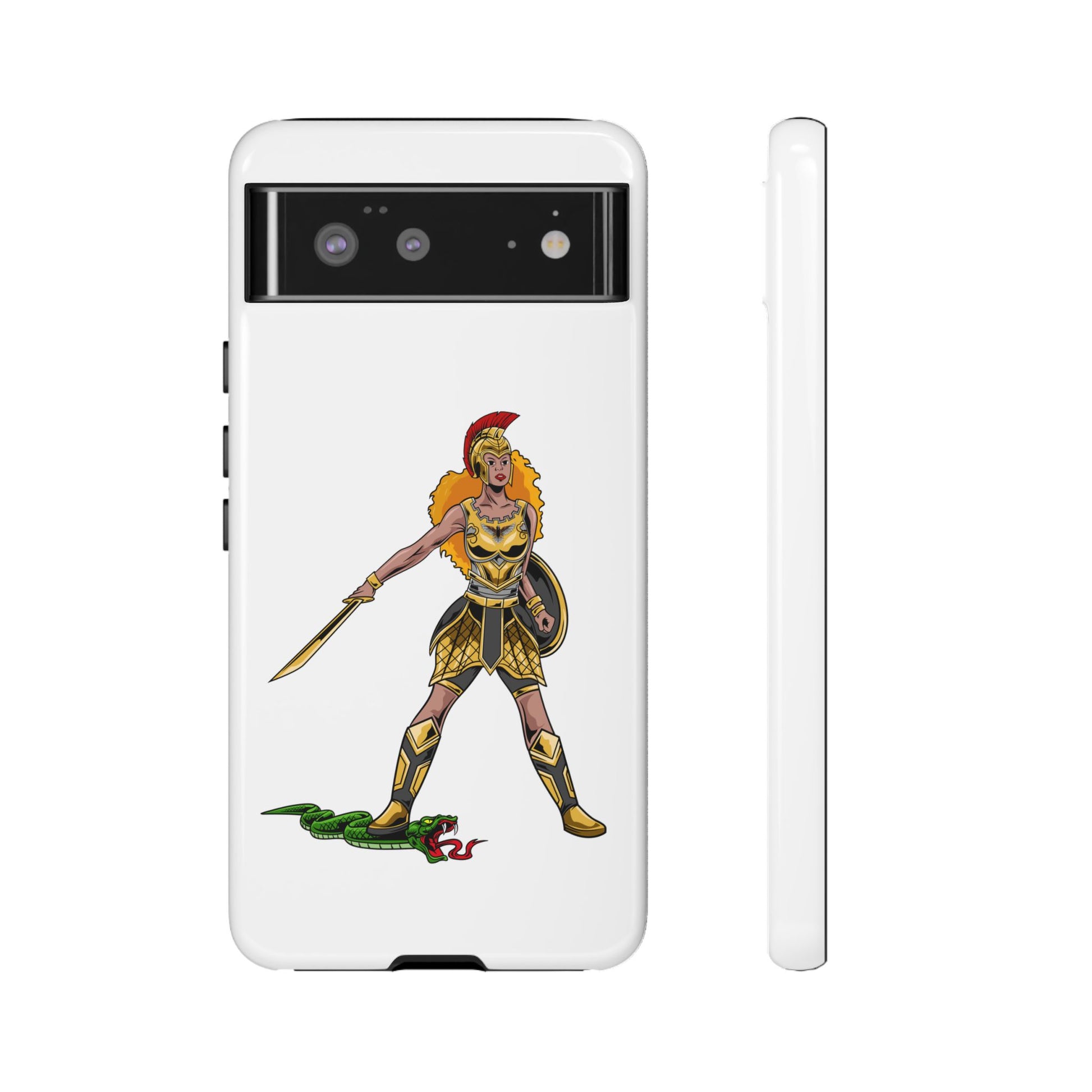 The Woman of Faith case – Christian gift for women, slim protective white cover