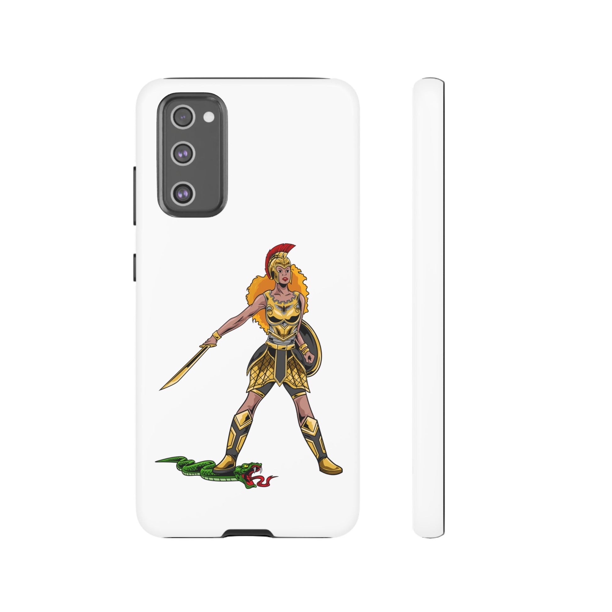 The Woman of Faith case – Christian gift for women, slim protective white cover