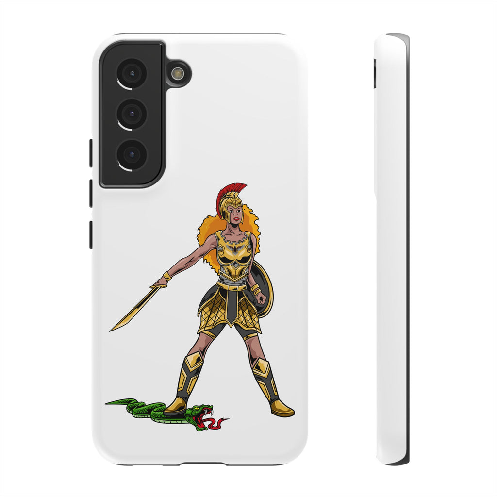 The Woman of Faith case – Christian gift for women, slim protective white cover