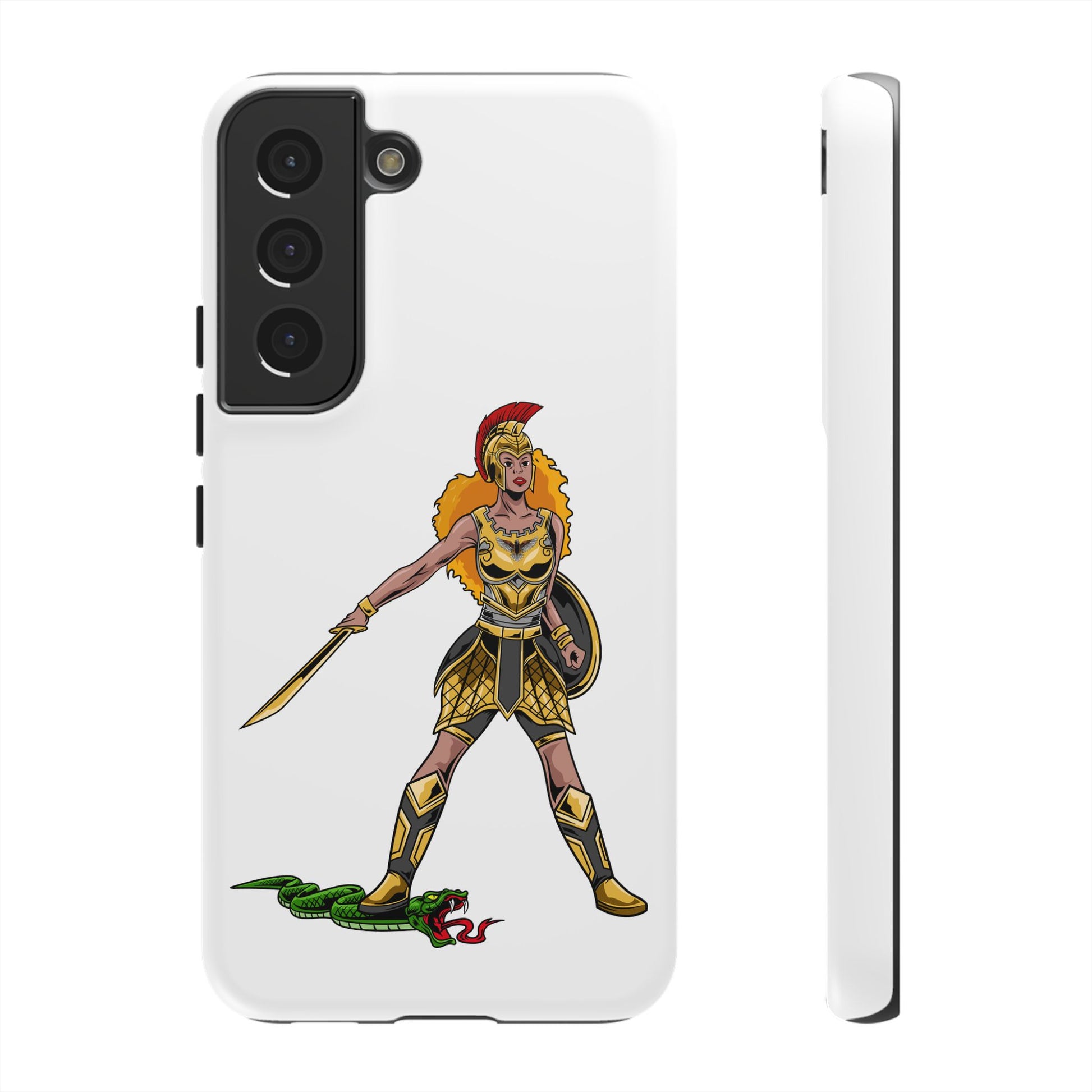 The Woman of Faith case – Christian gift for women, slim protective white cover
