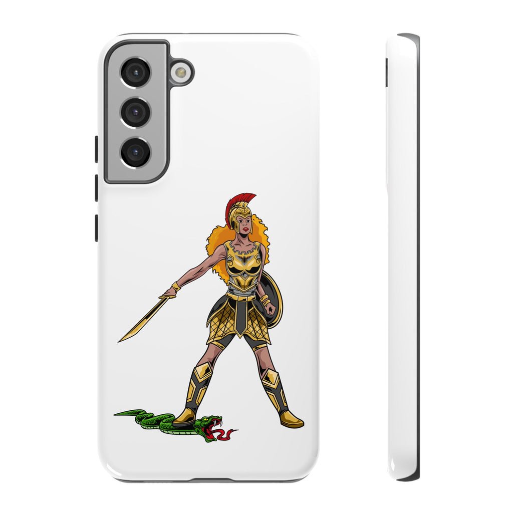 The Woman of Faith case – Christian gift for women, slim protective white cover