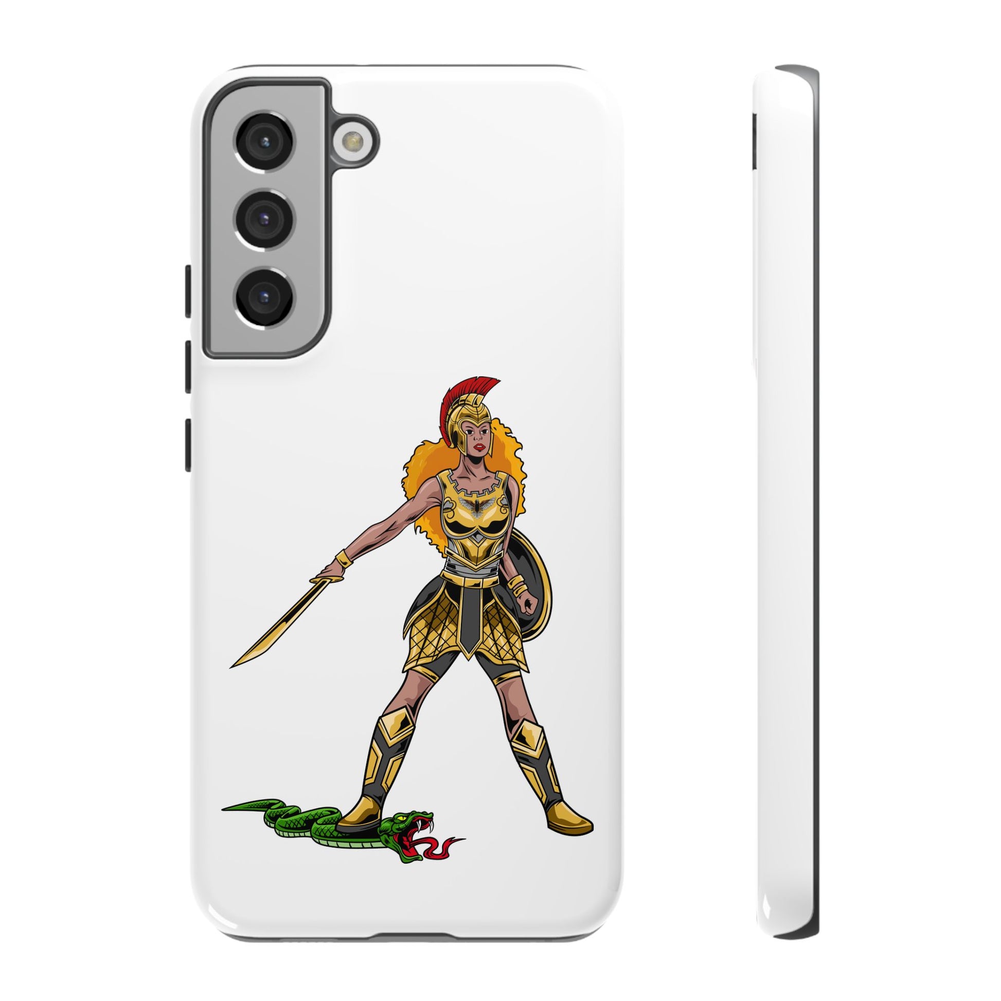 The Woman of Faith case – Christian gift for women, slim protective white cover