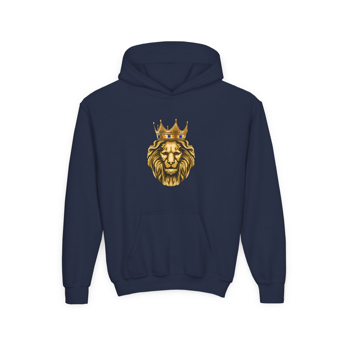 GOLD LION hoodie for school, fun time, and worship
