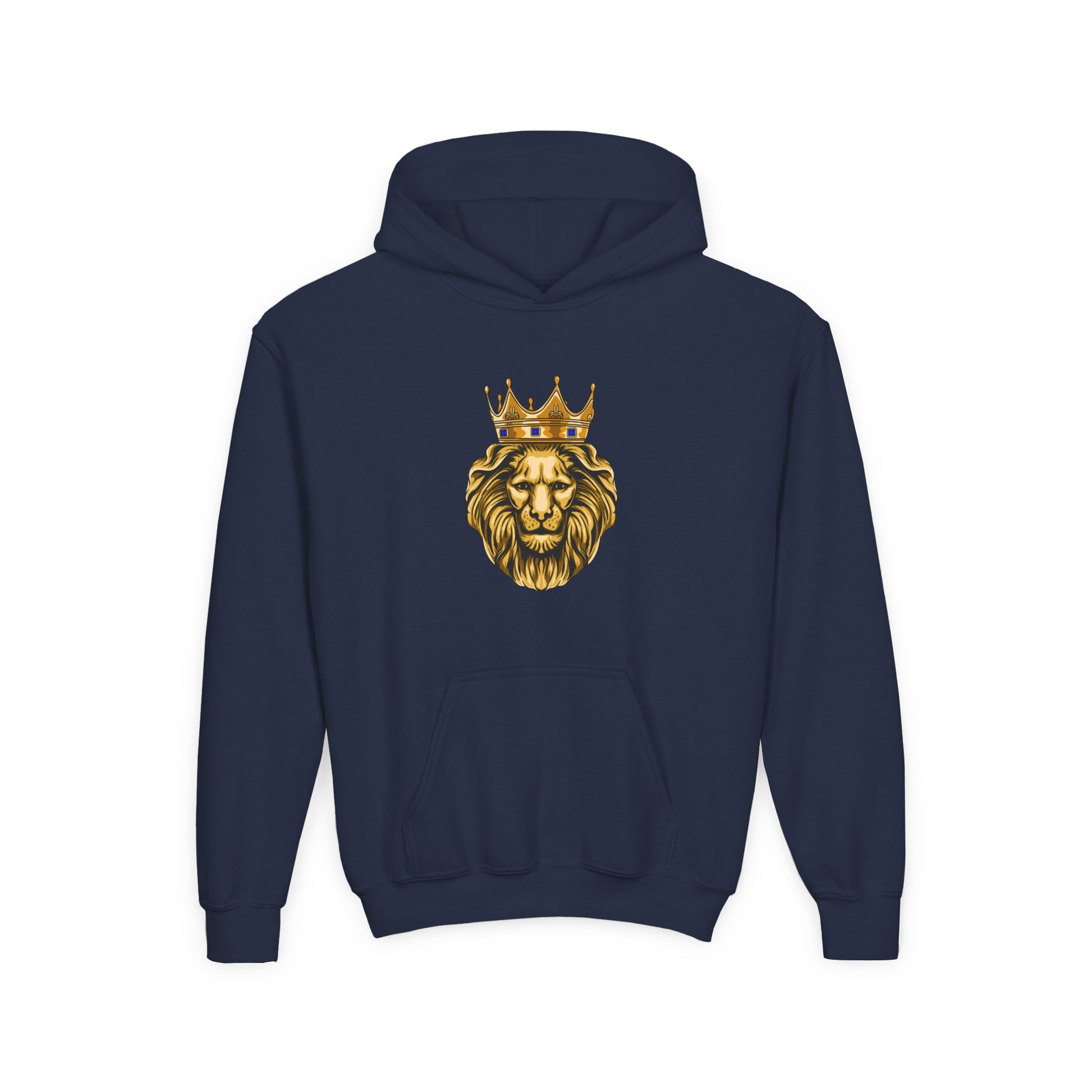 GOLD LION hoodie for school, fun time, and worship